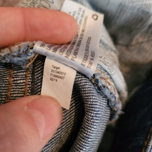 Wild Fable Rhinestone embellished all over high rise skinny jeans size 4s - Picture 5 of 9